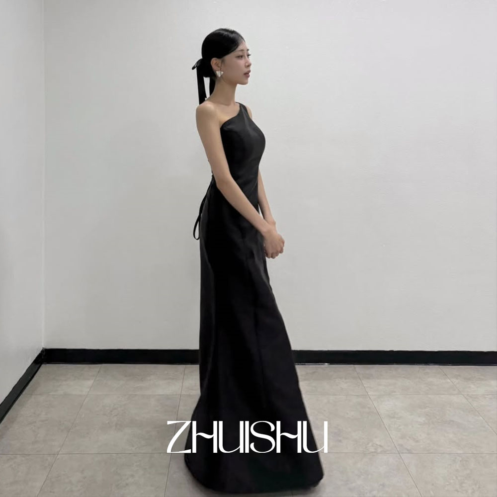 ZHUISHU-vestidos de noche negr - Modern Korean Lifestyle reseña y precio