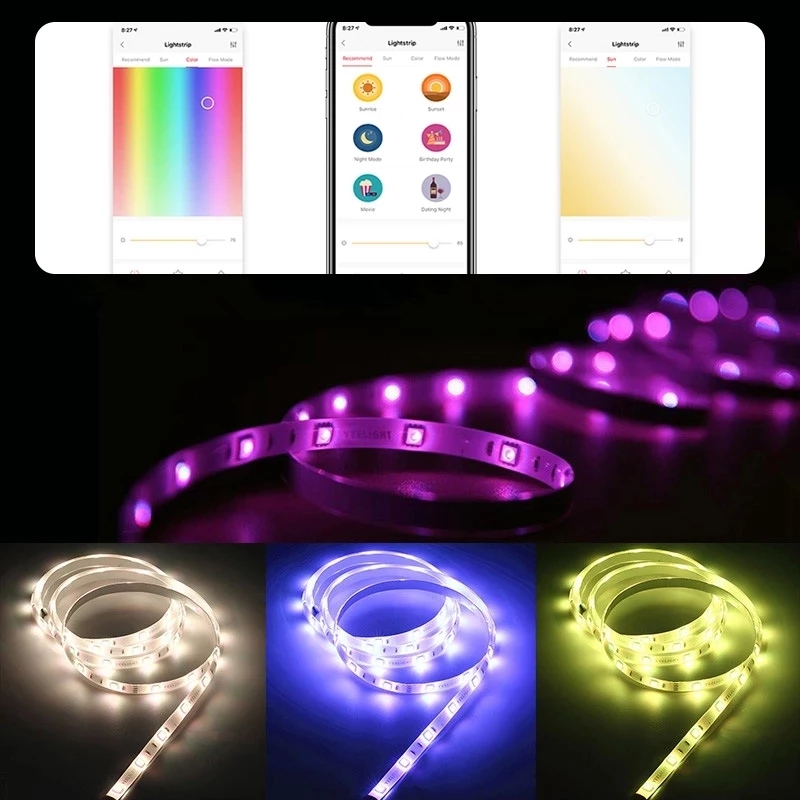 Versión global de la tira de l - Yeelight Light Lightstrip reseña y precio