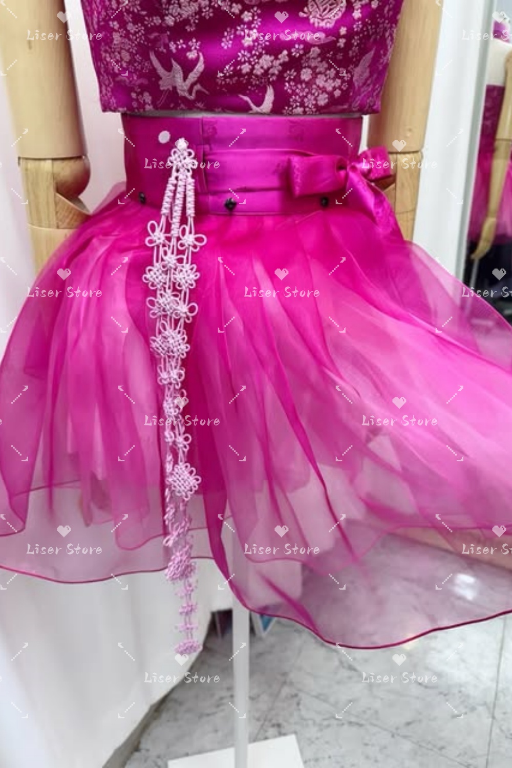 Vestido Hanbok Corto Moderno L - Modern Korean Lifestyle reseña y precio