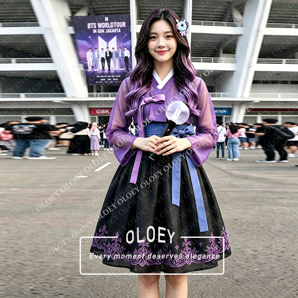 OLOEY Vestido Hanbok Corto Mod - Modern Korean Lifestyle reseña y precio